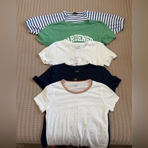 J.Crew/Factory tshirt bundle XXS